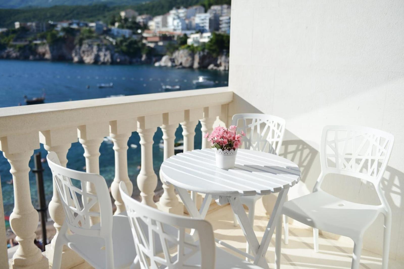 Przno Luxury Apartments Sveti Stefan Esterno foto