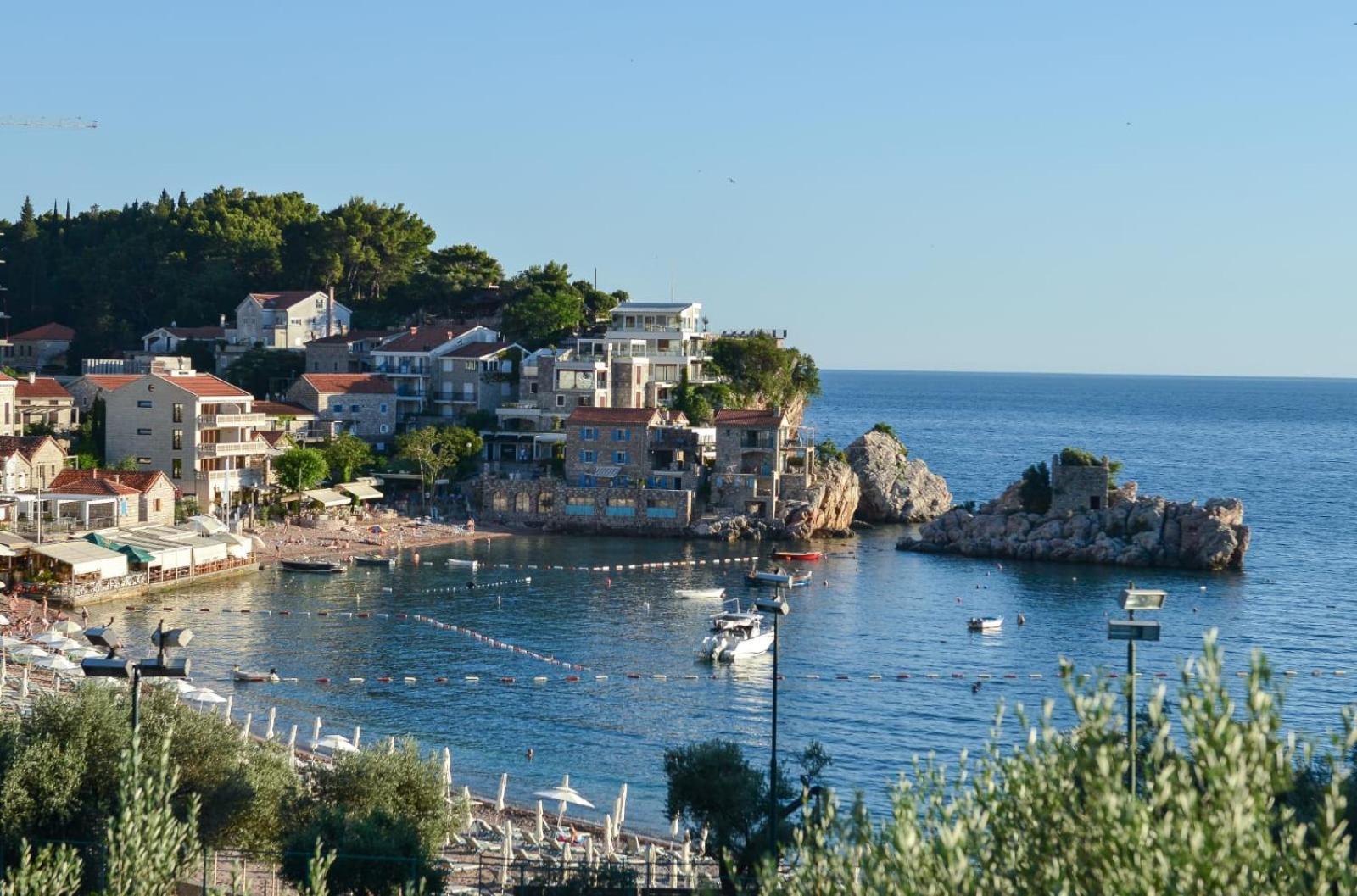 Przno Luxury Apartments Sveti Stefan Esterno foto